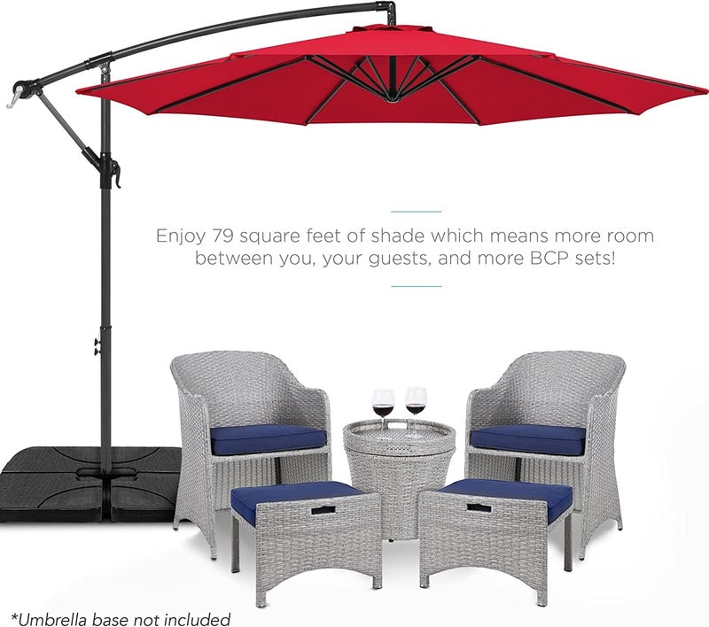 GLDDFDG Patio Umbrella Canopy, Universal Replacement Cover for 10 Feet 8- Ribs Outdoor Round Patio Market Umbrella Parasol Canopy Top Sun Shade Accessory, 300D UV Protective And Water Resistant Patio Canopy , - Image 2